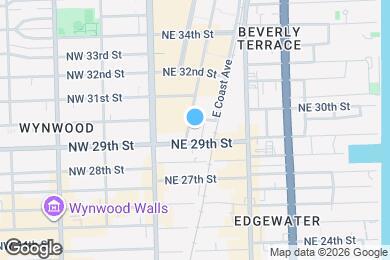 Map image of the property - Cortland Midtown Miami