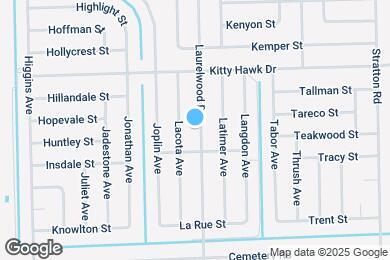Map image of the property - 6053 Laurelwood Dr