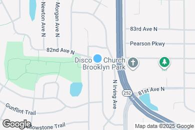 Map image of the property - 8157 James Ave N