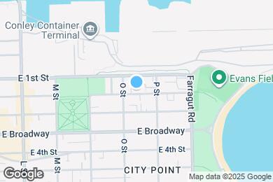 Map image of the property - 868 E 2nd St