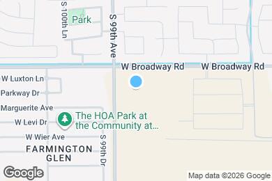 Map image of the property - 9826 W Parkway Dr