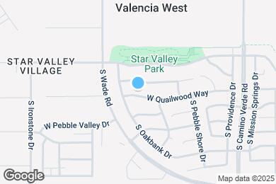 Map image of the property - 6898 W Quailwood Way
