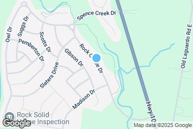 Map image of the property - 230 River Rock Dr