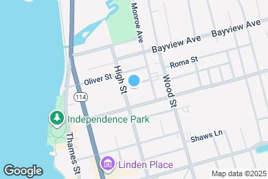Map image of the property - 10 Lincoln Ave