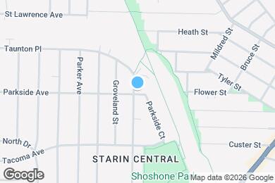 Map image of the property - 1154 Parkside Ave