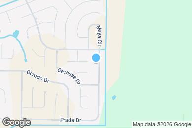 Map image of the property - 25904 Prada Dr