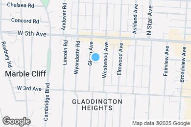 Map image of the property - 1504 Glenn Ave