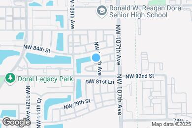 Map image of the property - 10833 NW 83rd St