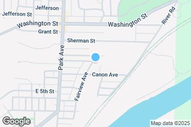 Map image of the property - 611 Fairview Ave