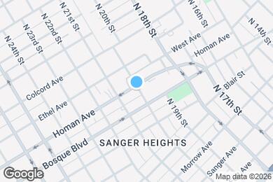 Map image of the property - 2000 Homan Ave