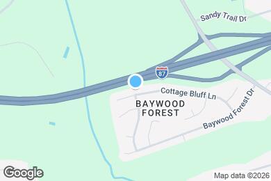 Map image of the property - 5101 Cottage Bluff Ln