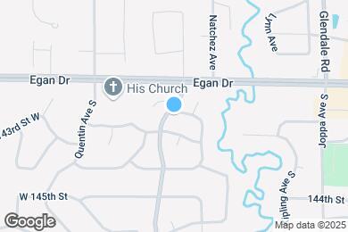 Map image of the property - 4855 W 142 1/2 St