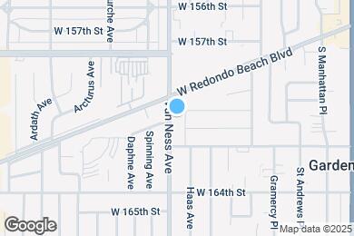 Map image of the property - 16100 Van Ness Ave