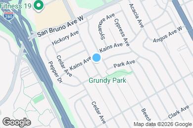 Map image of the property - 642 Cherry Ave