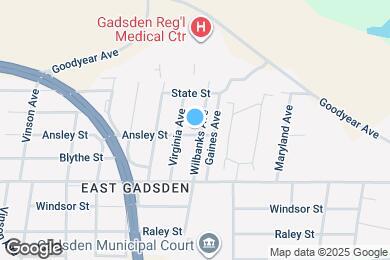 Map image of the property - 933 Wilbanks Ave