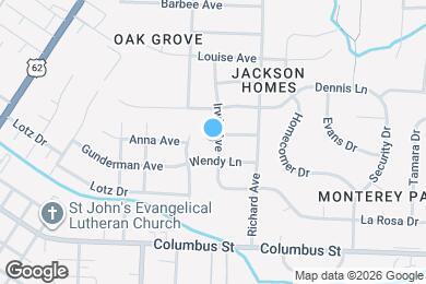 Map image of the property - 3875 Irwin Ave