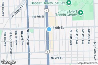 Map image of the property - 530 S Federal Hwy