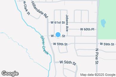 Map image of the property - 2617 W 60th St