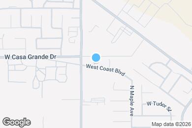 Map image of the property - 1856 West Coast Blvd