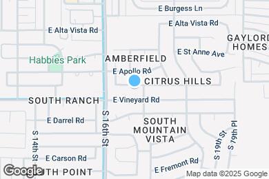 Map image of the property - 1643 E St Charles Ave