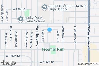 Map image of the property - 15216 Cimarron Ave