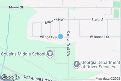 Map image of the property - 9129 Village Dr NW