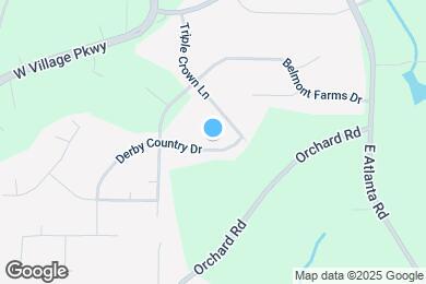 Map image of the property - 40 Derby Country Dr