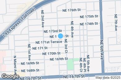 Map image of the property - 319 NE 171st Ter
