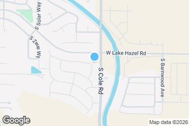 Map image of the property - 6754 S Maverick Way