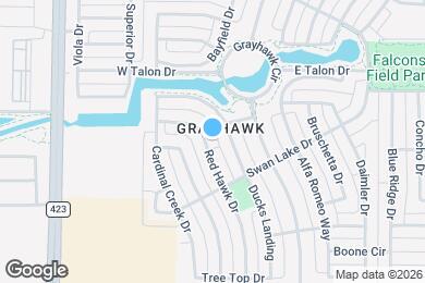 Map image of the property - 12618 Red Hawk Dr
