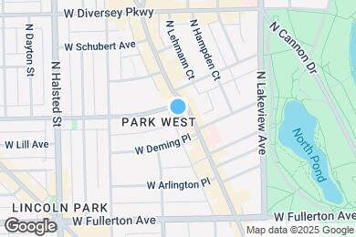 Map image of the property - 663 W Wrightwood