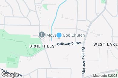 Map image of the property - 1854 Oakmont Dr NW