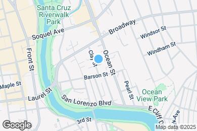 Map image of the property - 120 Clay St