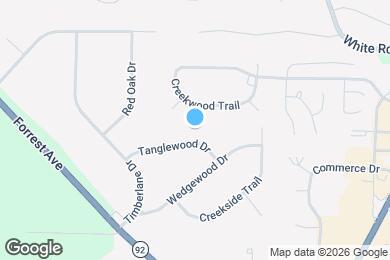 Map image of the property - 150 Tanglewood Dr