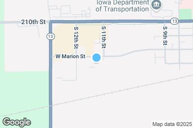 Map image of the property - 1000 W Marion St
