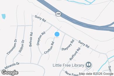 Map image of the property - 10817 Crofton Rd