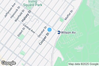 Map image of the property - 184 Cooper St