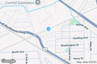 Map image of the property - 1164 Evergreen Ave