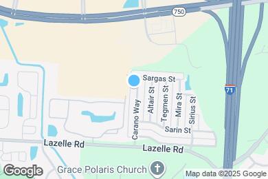 Map image of the property - 8311 Carano Way