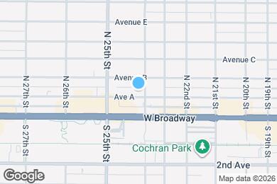 Map image of the property - 2402 Ave A