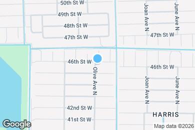 Map image of the property - 3113 46th St W