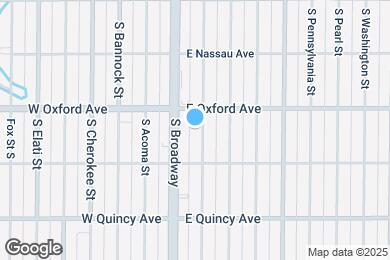 Map image of the property - 4135 S Lincoln St