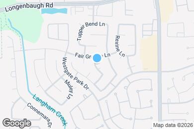 Map image of the property - 18210 Park Sage Ct