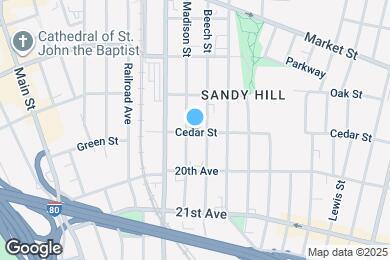 Map image of the property - 57 Cedar St
