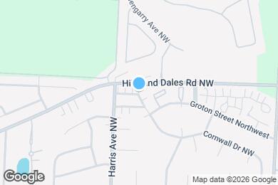 Map image of the property - 3632 Harris Ave NW