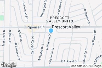 Map image of the property - 4561 N Preston Dr