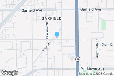 Map image of the property - 7861 Clay Avenue