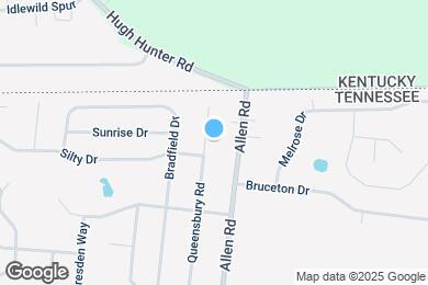 Map image of the property - 3429 Queensbury Rd