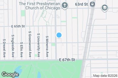 Map image of the property - 6541 S Woodlawn Ave