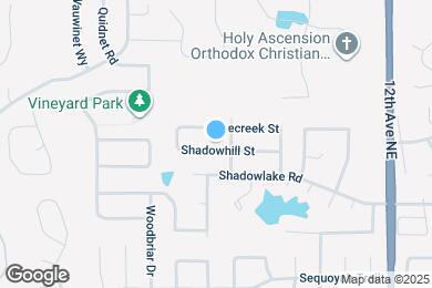 Map image of the property - 713 Shadowhill St